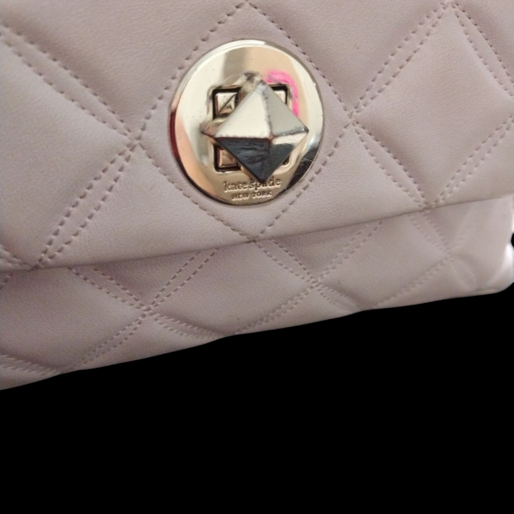 Kate Spade Quilted Shoulder Bag - Cream - Picture 3 of 5